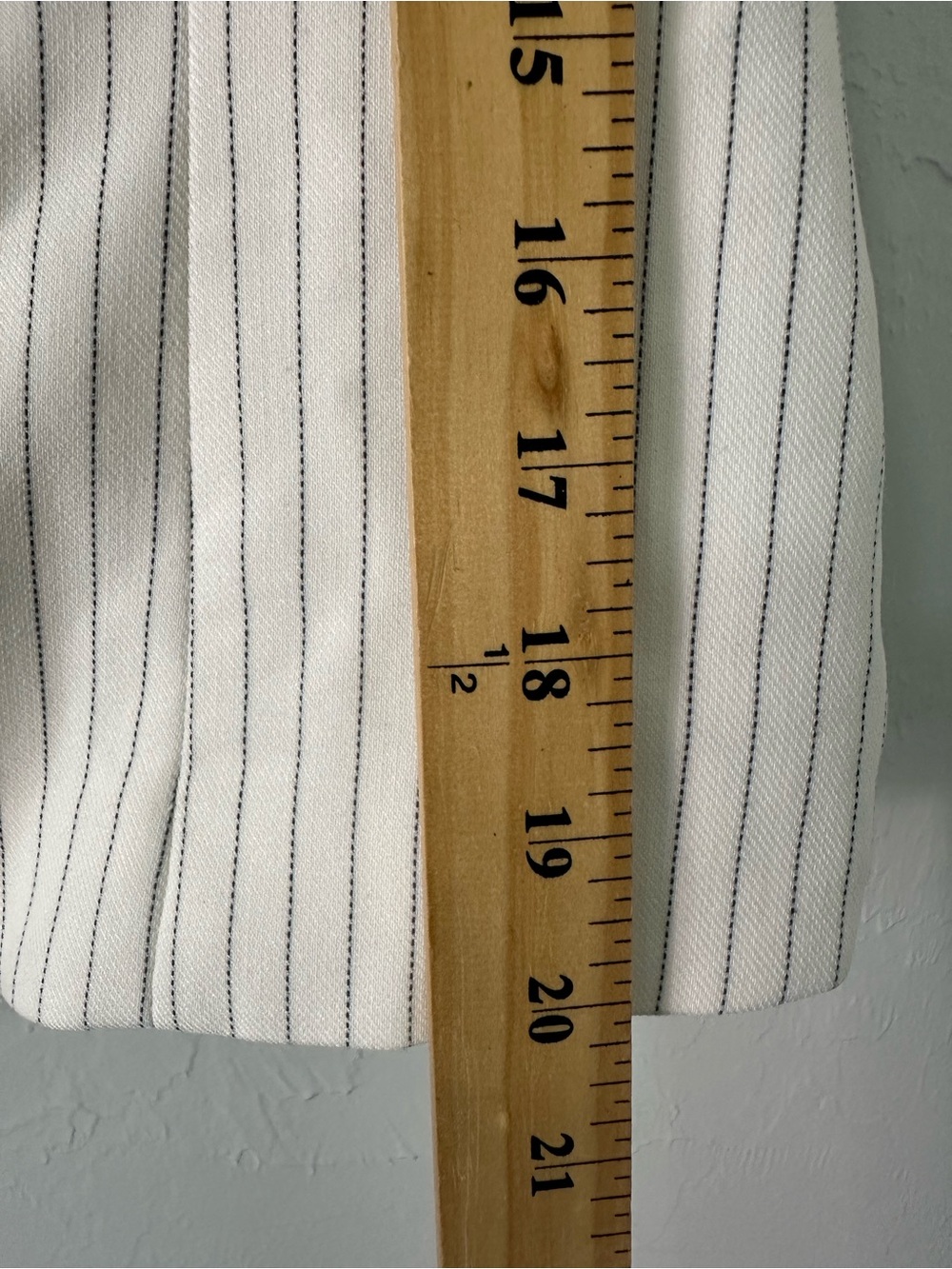 Abercrombie & Fitch White Pinstripe Button-Front Camisole - Picture 10 of 15